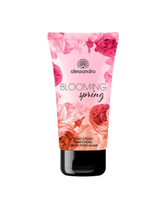 alessandro Blooming Spring Hand Cream - intensiivselt niisutav kätekreem mandli- ja virsikutuumaõliga, 50ml