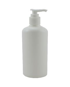 Pumbaga pudel (valge läbipaistmatu) 250ml