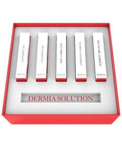 Dermia Solution Faktor O - set - impure, sensitive skin - 5 toodet komplektis