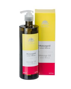 PINO Aroma Massage Oil Lemon Hibiscus, 500ml