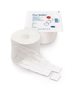 Pur-Zellin Cellulose Swabs on a Roll 4x5cm, 500pcs