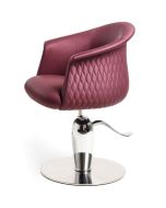 Styling Chair MIMI with wave quilting