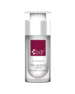 BDR Re-action natural low base skin refiner kuiva ja/või tundliku naha struktuuri intensiivse hoolduse