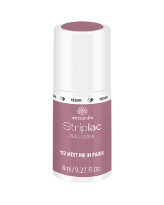 alessandro Striplac Peel or Soak 112 Meet Me In Paris - UV/LED küünelakk, 8ml
