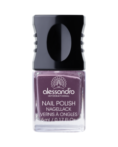 alessandro Nail Polish 167 Dusty Purple – hooldav küünelakk 6-free & 100% vegan, 5 ml