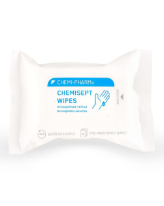 Chemisept Wipes - antiseptilised rätikud, 24tk pakis