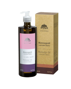 PINO Aroma Massage Oil Lavendel Malve - lavendli aroomimassaažiõli pumbaga, 500ml