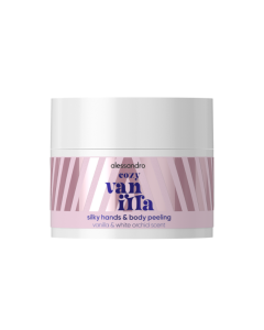 alessandro Cozy Vanilla Silky Hands & Body Peeling - luksulik käte- ja kehakoorija, 50ml  