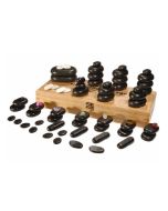 Kuumade kivide komplekt “Hot Stone” 84 tükki