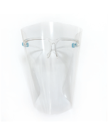 Facial plastic mask deluxe - näo kaitse ekraan + prillisangad - 1komplekt 