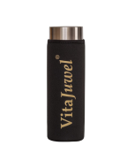 VitaJuwel neoprene sleeve long black - pikk ümbris pudelile must